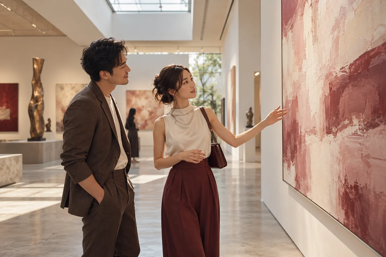 Người đứng trước bức tranh tôi ghét nhất