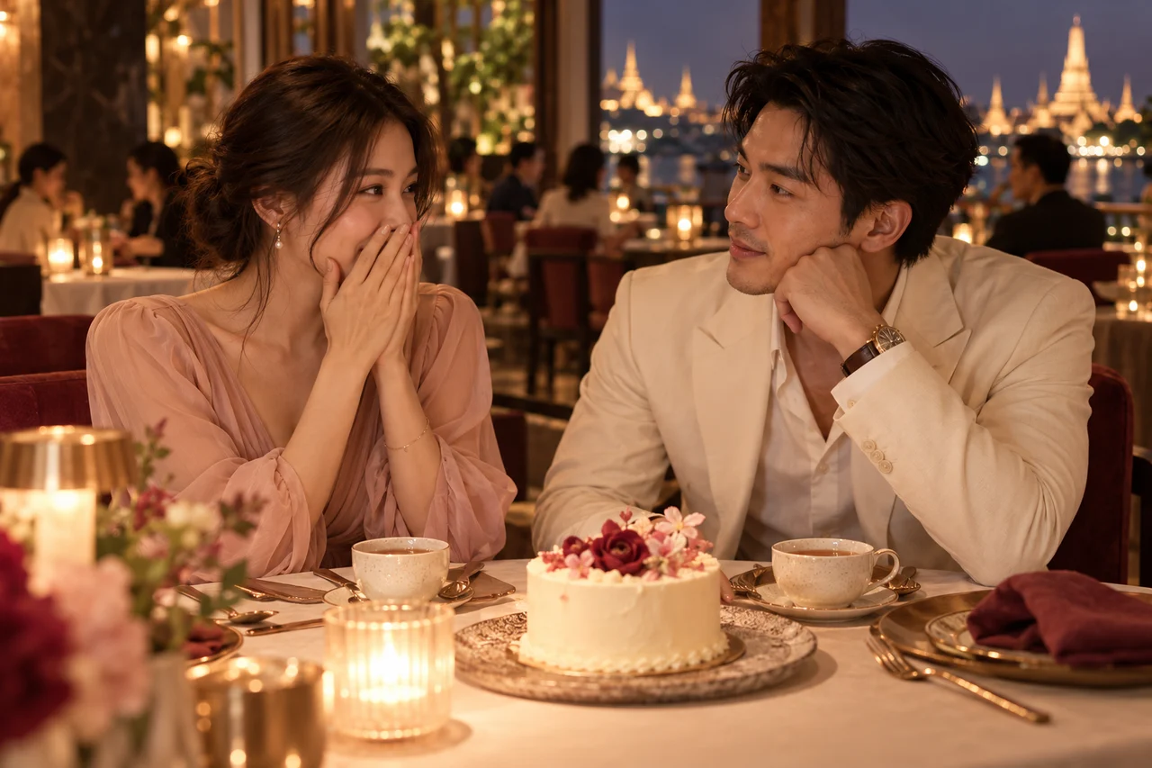 Món tráng miệng anh gọi cho người không ăn ngọt